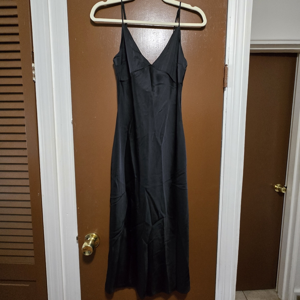 Abercrombie Satin Maxi Dress